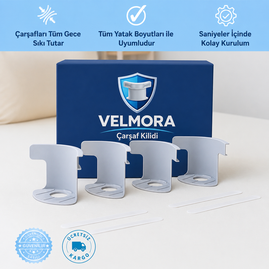 VELMORA™ Çarşaf Kilidi