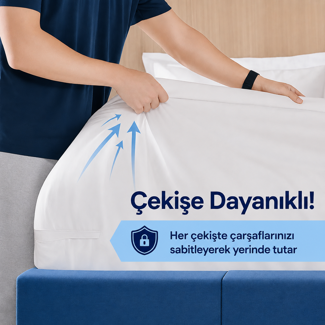 VELMORA™ Çarşaf Kilidi